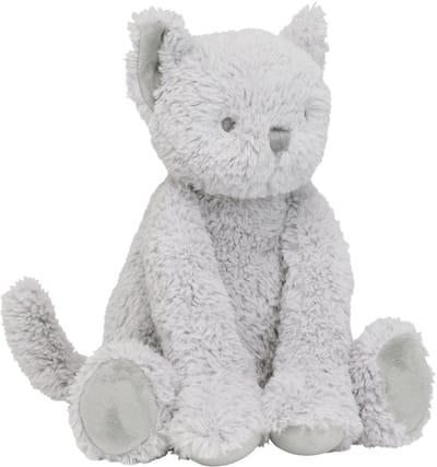 Happy Horse Kat Cobien Knuffel 38 cm - Grijs - Baby knuffel