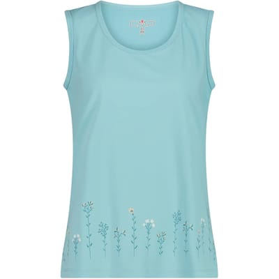 Cmp 38t6666 Mouwloos T-shirt Blauw 2XL Vrouw