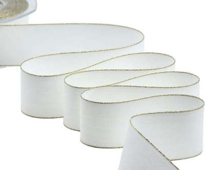 Lint, Naturel Wit, 40 mm x 20 m