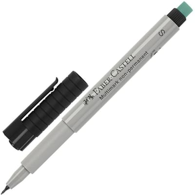 Faber Castell Marker FC Multimark non-perm. - S zwart
