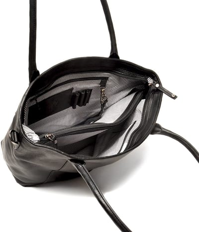 Berba | Lucca | Shopper | Schoudertas | Dames | Zwart | Leer