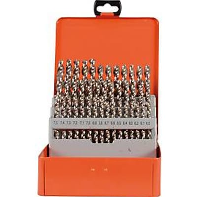 Projahn spiraalboorset UF-L, HSS-Co, 41-delig, Ø 6-10 mm / 0,1 mm stappen, in boorcassette