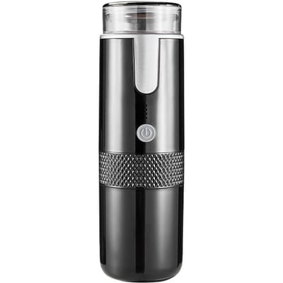 Draagbaar Koffiezetapparaat Draagbaar Draadloos Elektrisch Koffiezetapparaat Capsule Koffiepoeder Dubbel Gebruik L white