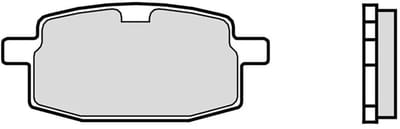 Brembo 07041 Organische Remblokken Transparant
