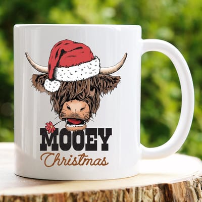 Mooey CHRISTMAS | Mok met tekst | Grappige mok | Verjaardag cadeau | Cadeau voor man | Cadeau voor vrouw | Cadeau voor haar | Cadeau voor hem | Grappige cadeau | Thee glazen | Valentijn cadeautjes | Koffiekopjes