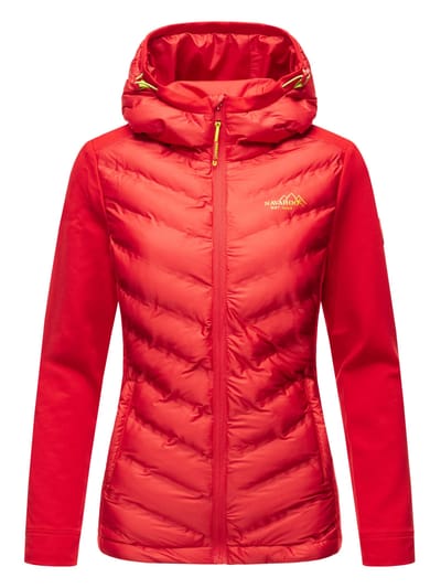 Navahoo Dames Gewatteerde Jas Nimm mich mit – Getailleerd, Stijlvol & Comfortabel met Capuchon