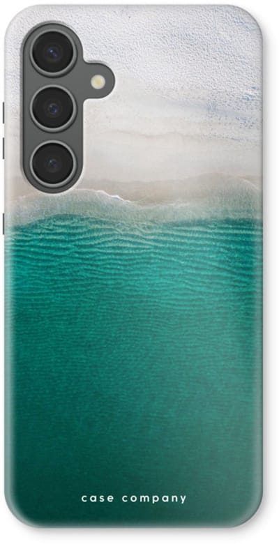 Case Company® - Hoesje geschikt voor Samsung Galaxy S24 Plus hoesje - Stranded - Tough Case - Maximale Bescherming alle Kanten en Schermrand