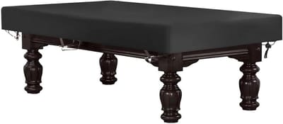 Pooltafelhoes - Biljartafdekking - Tafel Beschermen - Waterdicht Oxford Stof - 8FT - Zwart