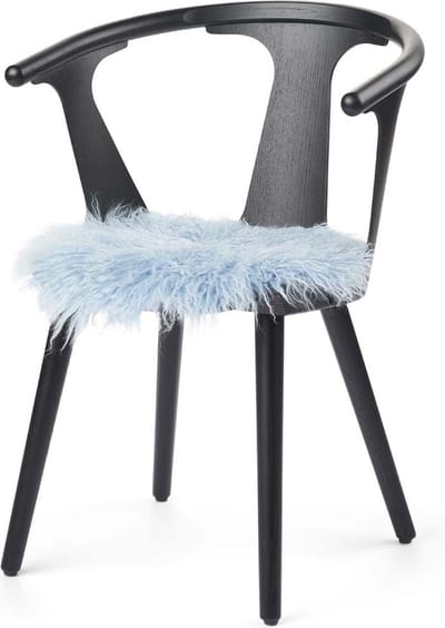 Sheepskin House - Curly Schapenvacht Stoel Cover - D38 cm