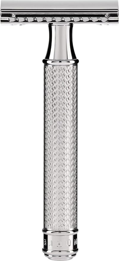 Veiligheidsscheermes met gesloten kam - Dikker langere steel - Inclusief testmes GRANDE.