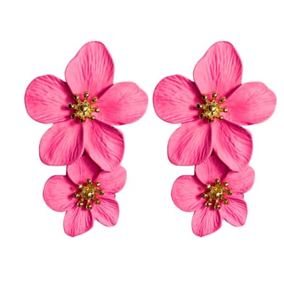 Oorbellen -Glee -zuurstok roze-Charme Bijoux
