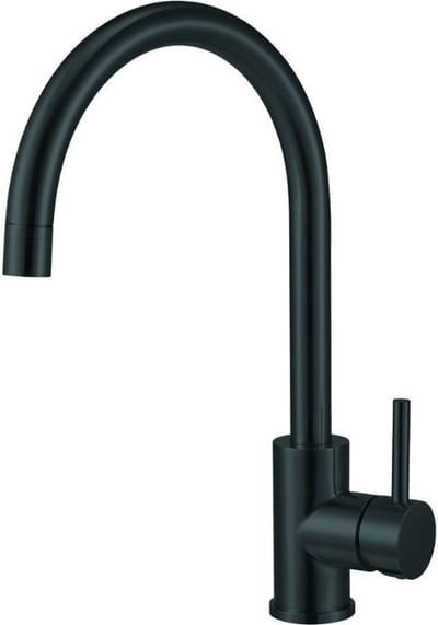 Lanesto Forte Eenhendelkeukenmengkraan Sturdy Black Zwart met UP (Uittrekbare Perlator slang) 251265