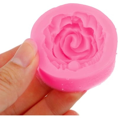1Pc Rose Flower siliconen mal taart decor Sugarcraft & chocolade zeep klei mal