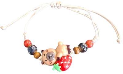 Capibara Armband – Voor Kinderen – Zacht & Schattig