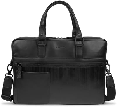 bugatti business tas laptoptas met laptopvak Joel Briefcase Black zwart