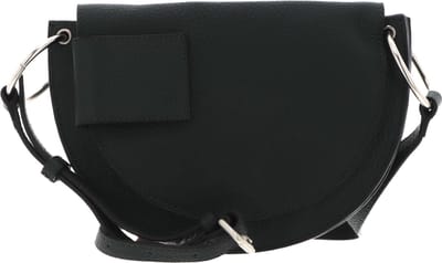 FREDsBRUDER Leren Schoudertas Olivia Saddle Bag Emerald Groene