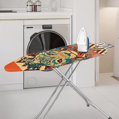 Strijkplankovertrek 120 x 40 cm - Gepersonaliseerd Patroon met Antislip en Wasbare Eigenschappen