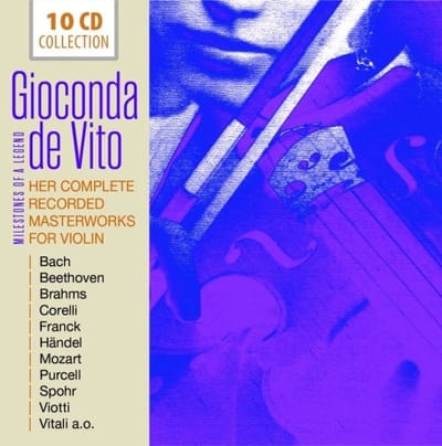 Gioconda De Vito - Her Complete Recorded Masterworks For Violin