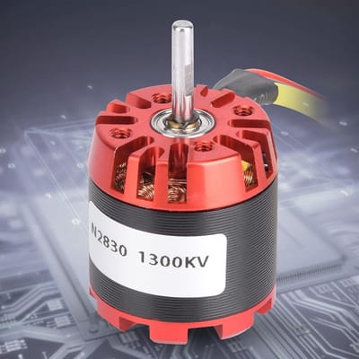 Krachtige 1300KV Borstelloze Motor voor 4-Assige Drones – Geschikt voor Standaard Montage en Stille Prestaties