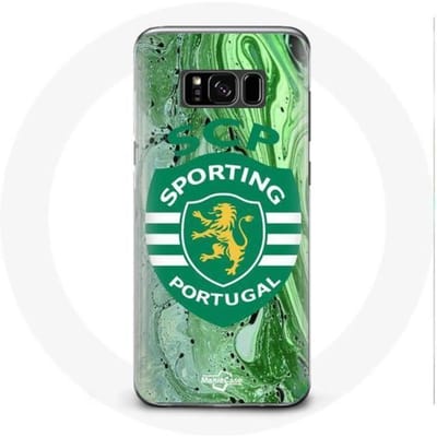 Hoesje - SCP - Samsung Galaxy S8 - Flexibel - Sporting Portugal - Groen