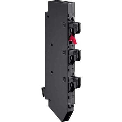 Rittal 9364024 Zekeringhouderstrook Geschikt voor Buiszekering 10.3 x 38 mm 4 stuk(s)