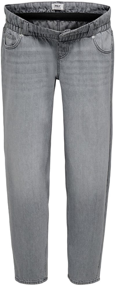 ONLY - OLMLUMI PAPERBAG STRAIGHT JEANS DNM - Dames - Jeans