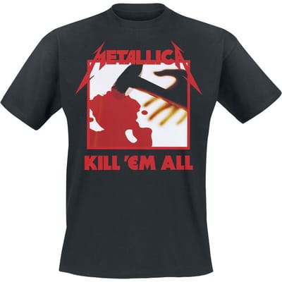 Metallica T-shirt - Kill 'Em All - S tot 4XL - voor Mannen - zwart