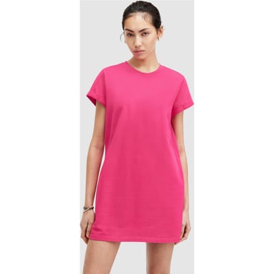 AllSaints Anna Mini Dress Neon Pink Größe: 8 | Minikleider Outlet | Damen | Rosa
