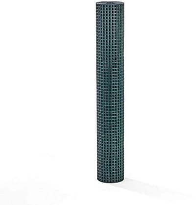 Groen Volièregaas voor Dierenomheining en Tuinplanten - 12 x 12 mm (1 x 10 m)