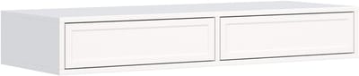 Selsey VELVETO – Kaptafel met lades, wit, 110 cm