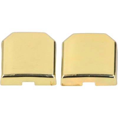 2 STKS Metronoom Schuifregelaar Roestvrij Staal Mechanische Metronoom Schuifblok Vervanging voor Viool beige