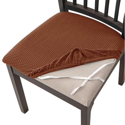 1 2 4 6 stuks Spandex Jacquard Stoelkussenhoezen Afneembare Eetkamerstoel Stoelhoes Rekbare Stoel Stoelhoes Eetkamer voor Thuis 1 PCS