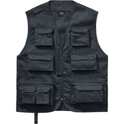 Brandit Bodywarmer - Hunting Vest - L tot XL - voor Mannen - zwart