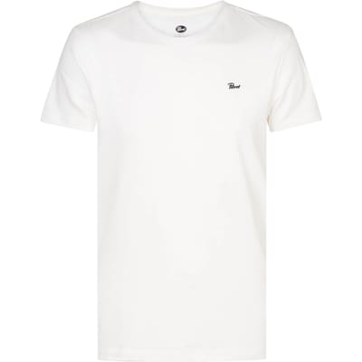 Petrol Industries Heren T-shirts 3-Pack - Ronde Hals - Korte Mouw - Katoen - Regular Fit - Multipack van 3 stuks - Wit - Maat S