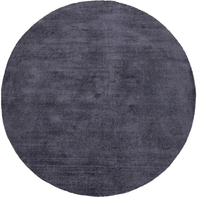 Handgeweven tapijt Randora grijs  160 cm rond
