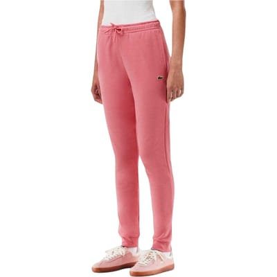 Lacoste Dames/Dames Fleece Joggingbroek (Koraal)