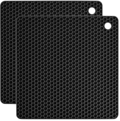 Pannenbeschermer 32 cm - Hittebestendige Antislip Keukenaccessoires - 2 Stuks