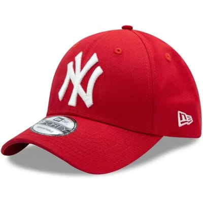New Era Yankees Cap - rood/wit - pet