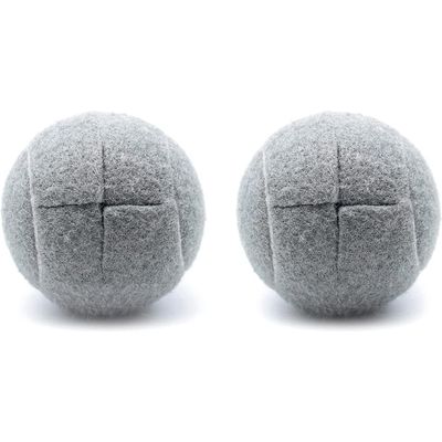 2 PIÈCES Boules de Tennis pour Rollator Pré-coupées Pour Pieds de Meubles et Protection de Sol Pad en Feutre Robuste Longue Durée