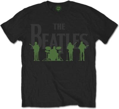 The Beatles - Saville Row Line Up Heren T-shirt - S - Zwart