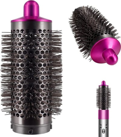 JMZR® Ronde Volumeborstel Opzetstuk - Multistyler - Haarstyler föhn - Diffuser voor Krullen - Roze