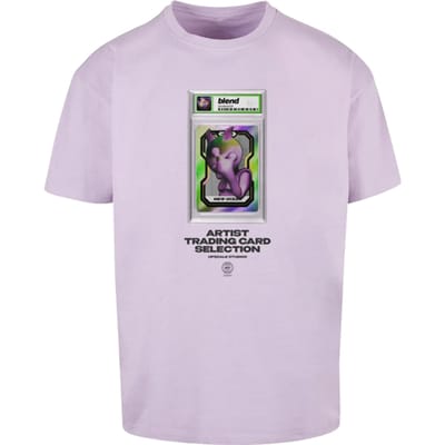 Mister Tee Blend Oversized T-shirt Paars