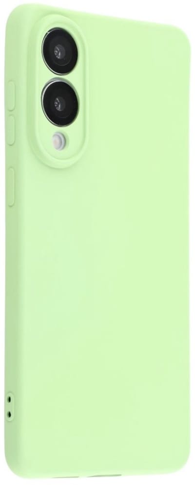 Coverup Hoesje - Geschikt voor Samsung Galaxy S25 Edge Hoesje - Coverup Colour TPU Back Cover - Limoen Groen
