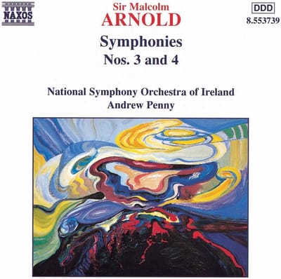 National Symphony Orchestra of Ireland, Andrew Penny - Arnold: Symphonies Nos. 3 & 4 (CD)