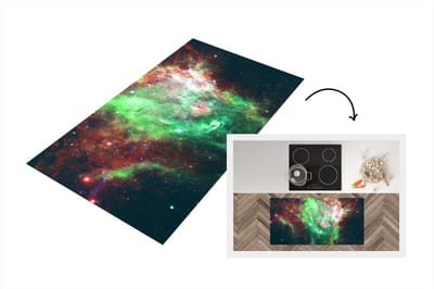 Keukenloper - Loper keuken - Ruimte - Licht - KLeuren - 120x60 cm - Keukenloper vinyl