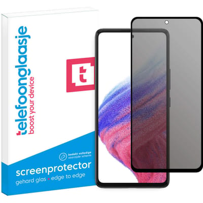 Samsung Galaxy S23 screenprotector gehard glas Edge to Edge Privacy