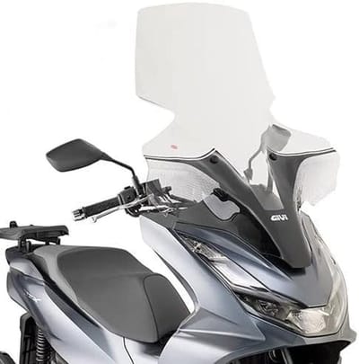 Motor Windscherm - Kuipruit Deflector - Bescherming Motorrijder - Duurzaam Kunststof - Zwart