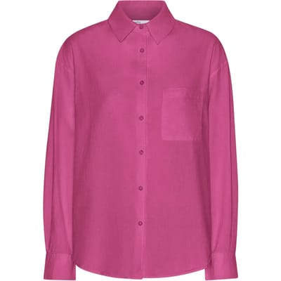 Oversized blouse voor dames Colorful Standard Organic Bubblegum Pink
