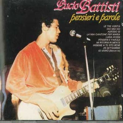 CD LUCIO BATTISTI - Pensieri E Parole CDOR8040 Ricordi 1988 Italië Pop Gebruikt