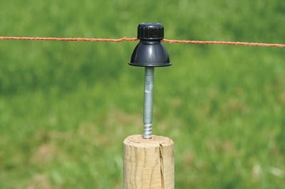 Koltec Rechte isolatorsteunen met M10 draad 50st